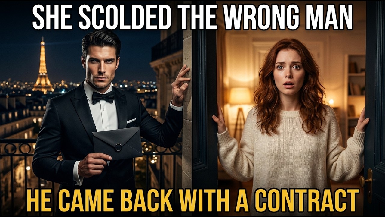 She yelled at a billionaire by mistake he showed up at her door 3 days later with a contract