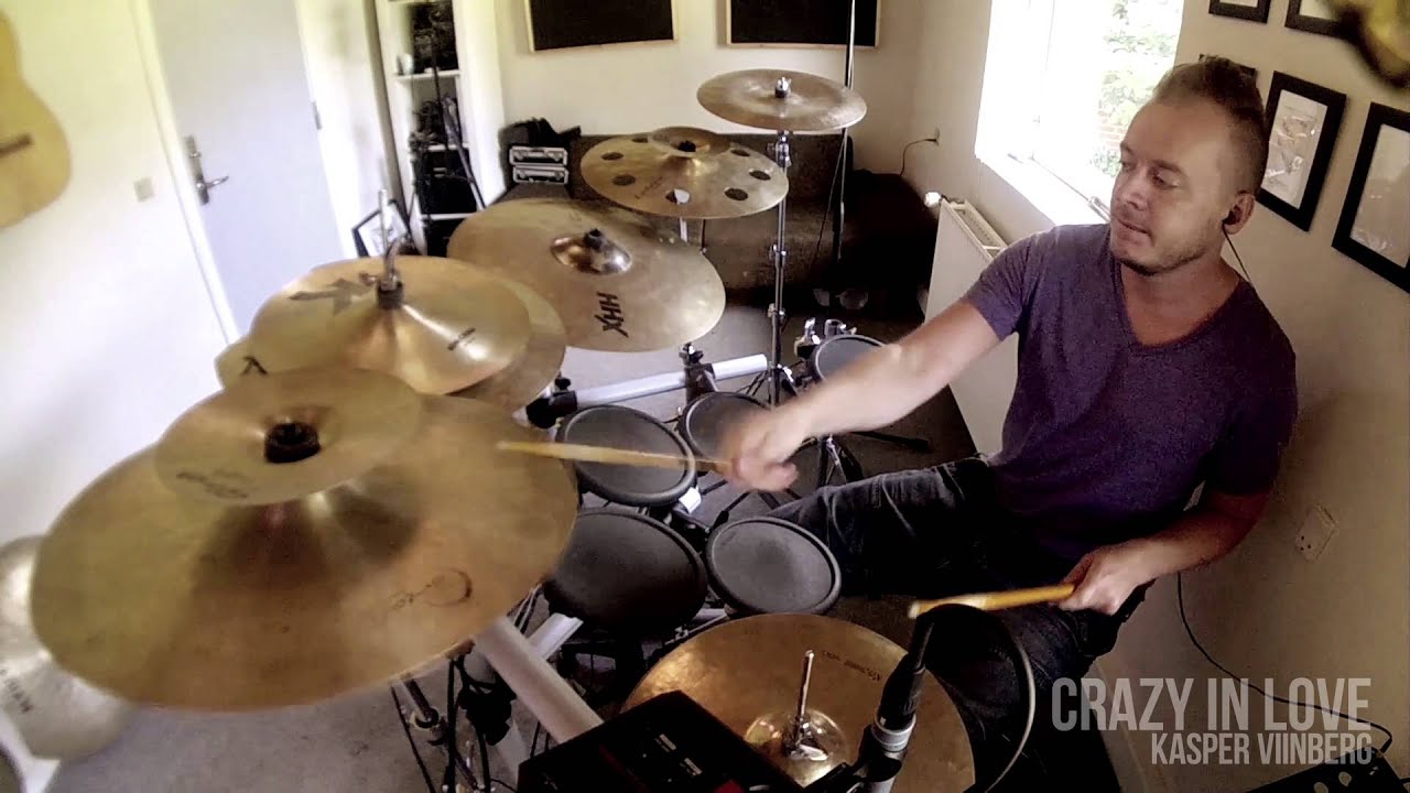 Crazy In Love (Beyoncé / Jay-Z) - drum cover by Kasper Viinberg