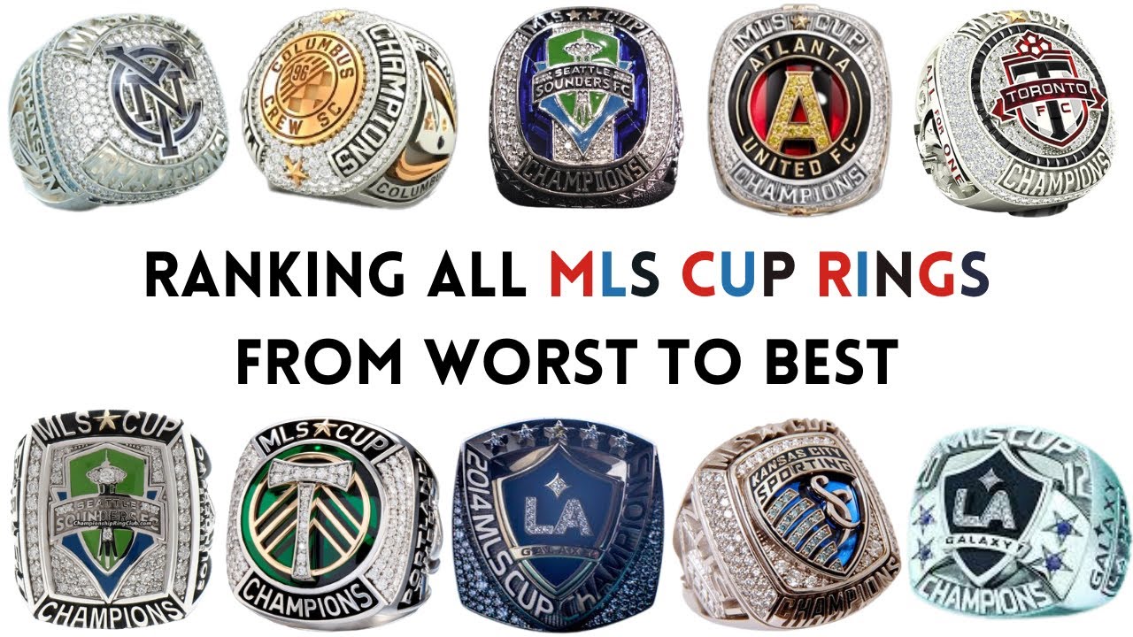 Рейтинг всех перстней MLS CUP от ХУДШЕГО к ЛУЧШЕМУ!