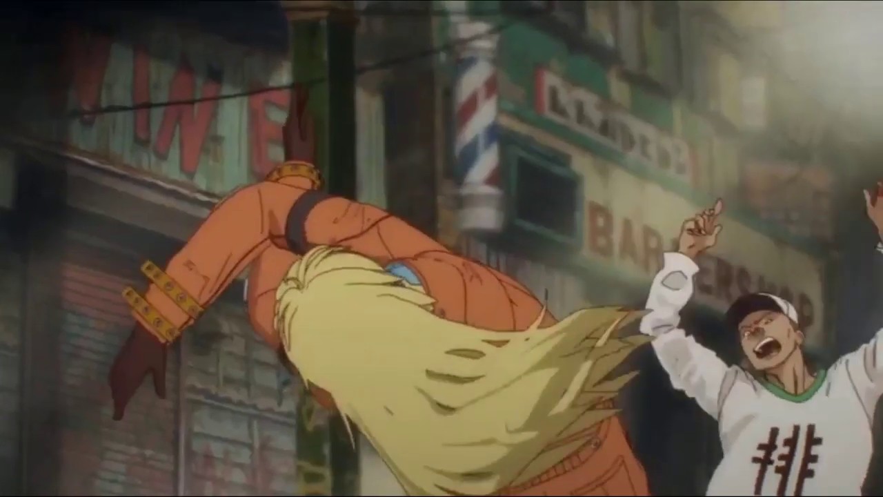 Dorohedoro - Nikaido vs thugs