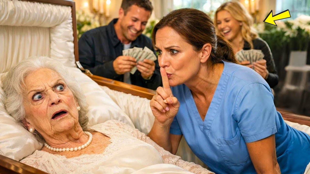 Hijos repartían la herencia en el velorio — Sin saber que la Abuela solo dormía y LO ESCUCHÓ TODO