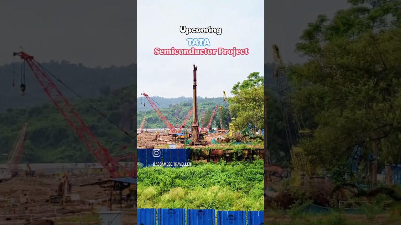 TATA Semiconductor Project in Jagiroad #assam #yt  #semiconductor #project #tataprojects #tata