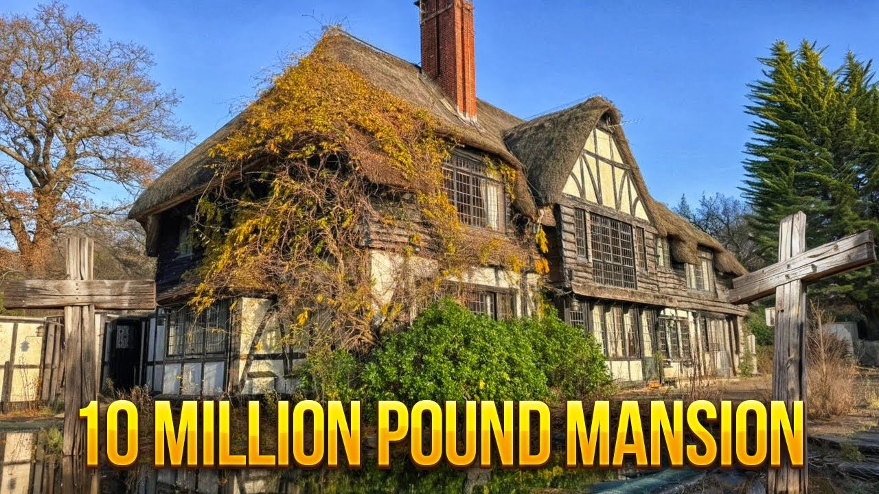 I Found Graves Inside a £10M Forgotten Mansion—You Won’t Believe This! Husband Found Dead inside