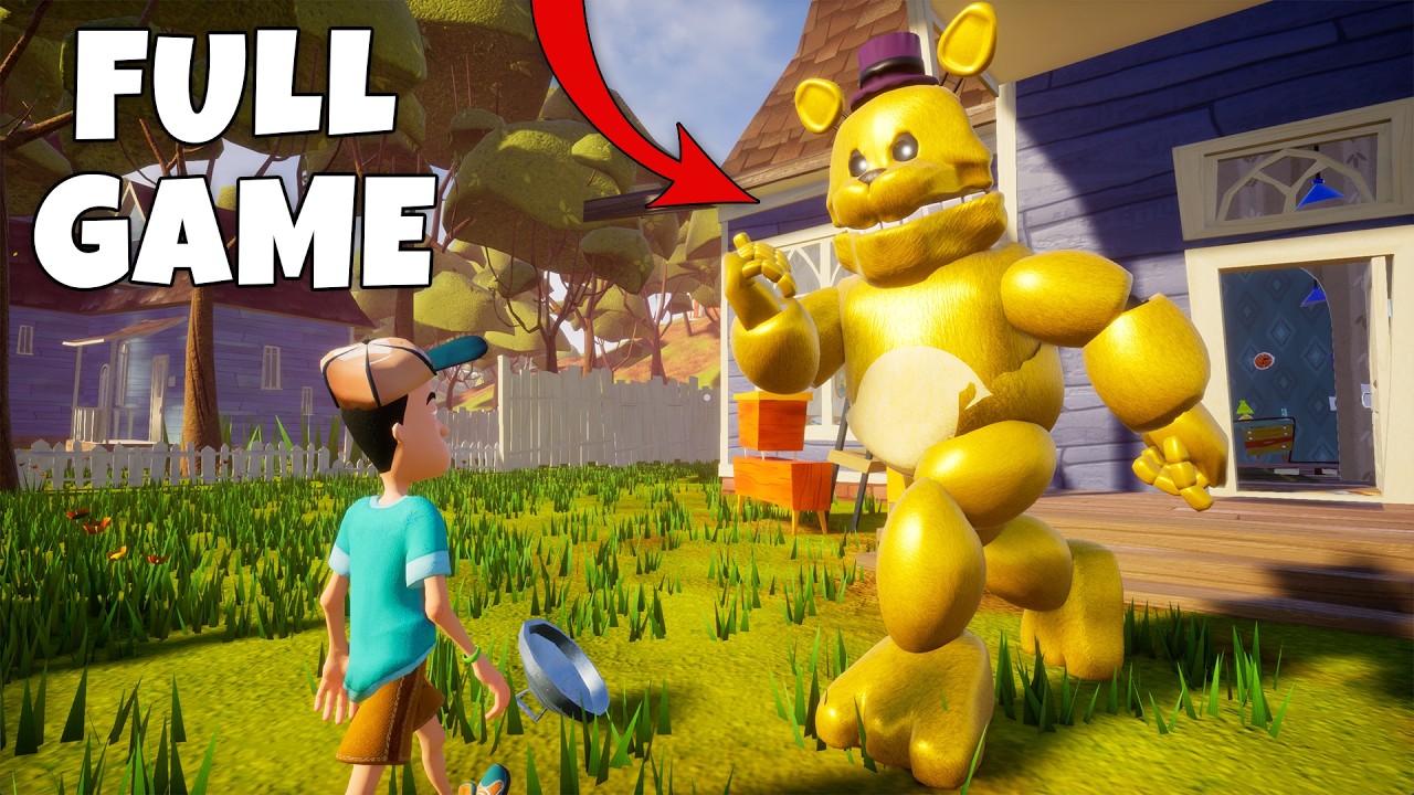 Hello Neighbor - Fredbear Runaway | Full Game
