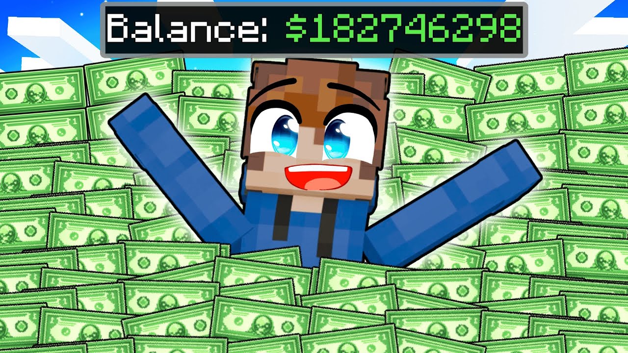 I Became The RICHEST Player in Minecraft...