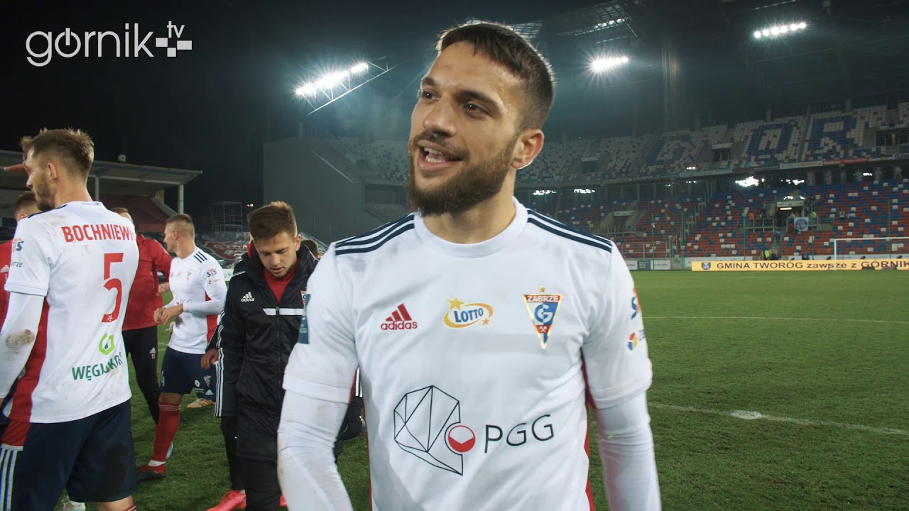 Serce się raduje! Radość piłkarzy G&oacute;rnika