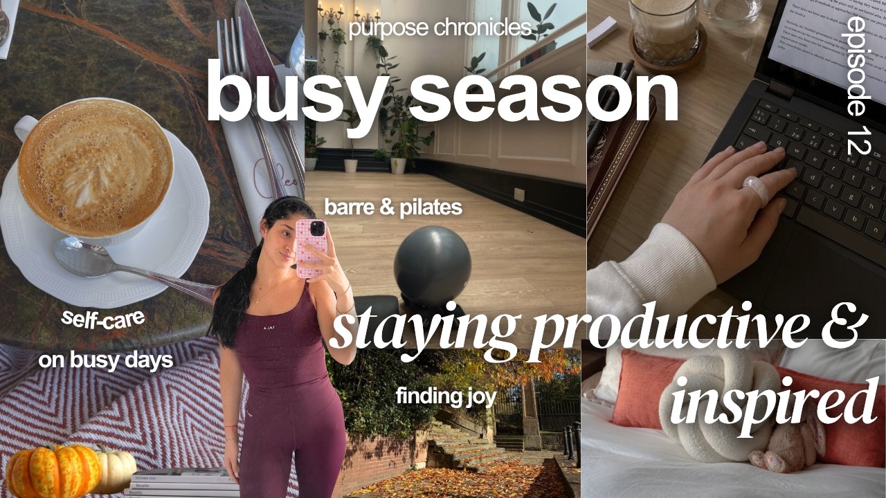 Balancing Big Goals + a Full-Time Job: Purpose Chronicles| Real Workweek Vlog #productivevlog