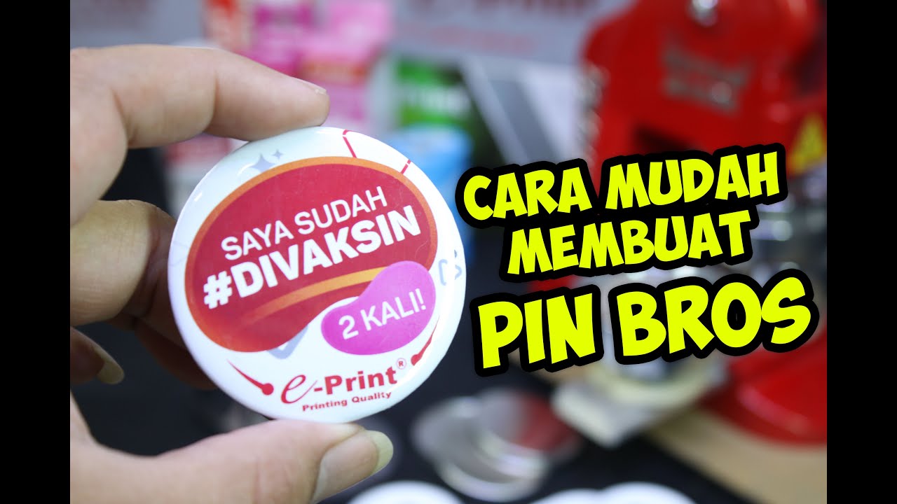 Cara Mudah membuat Pin Bros Sendiri