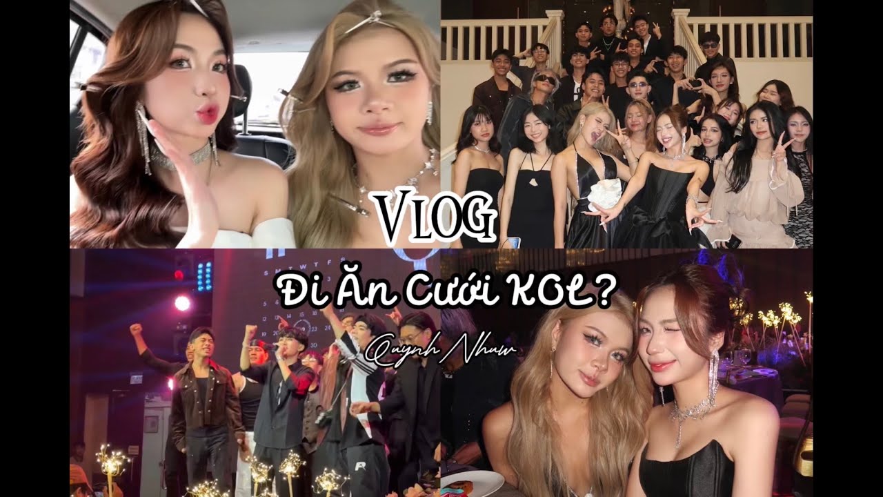 QUYNHNHUW & XUÂN CA QUẬY NÁT ĐÁM CƯỚI KOLS ?