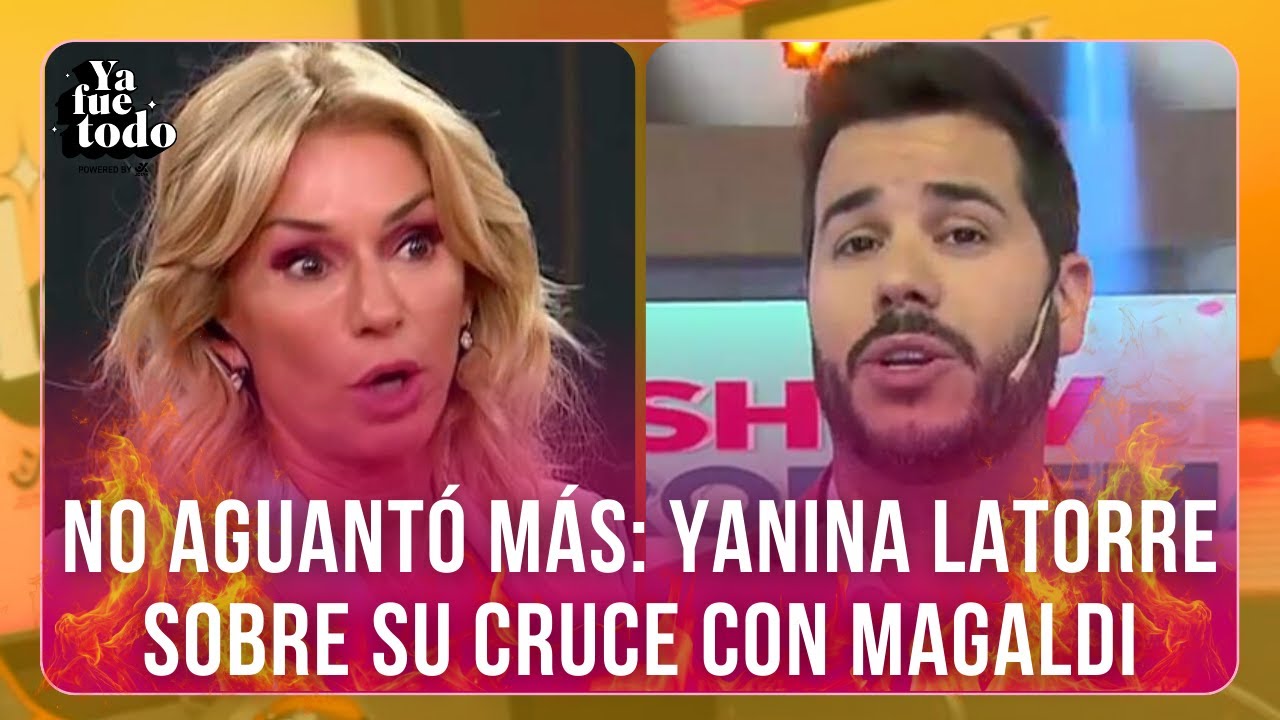 🔥EL DESCARGO DE YANINA LATORRE SOBRE SU ENCONTRONAZO CON NICOLÁS MAGALDI EN REDES