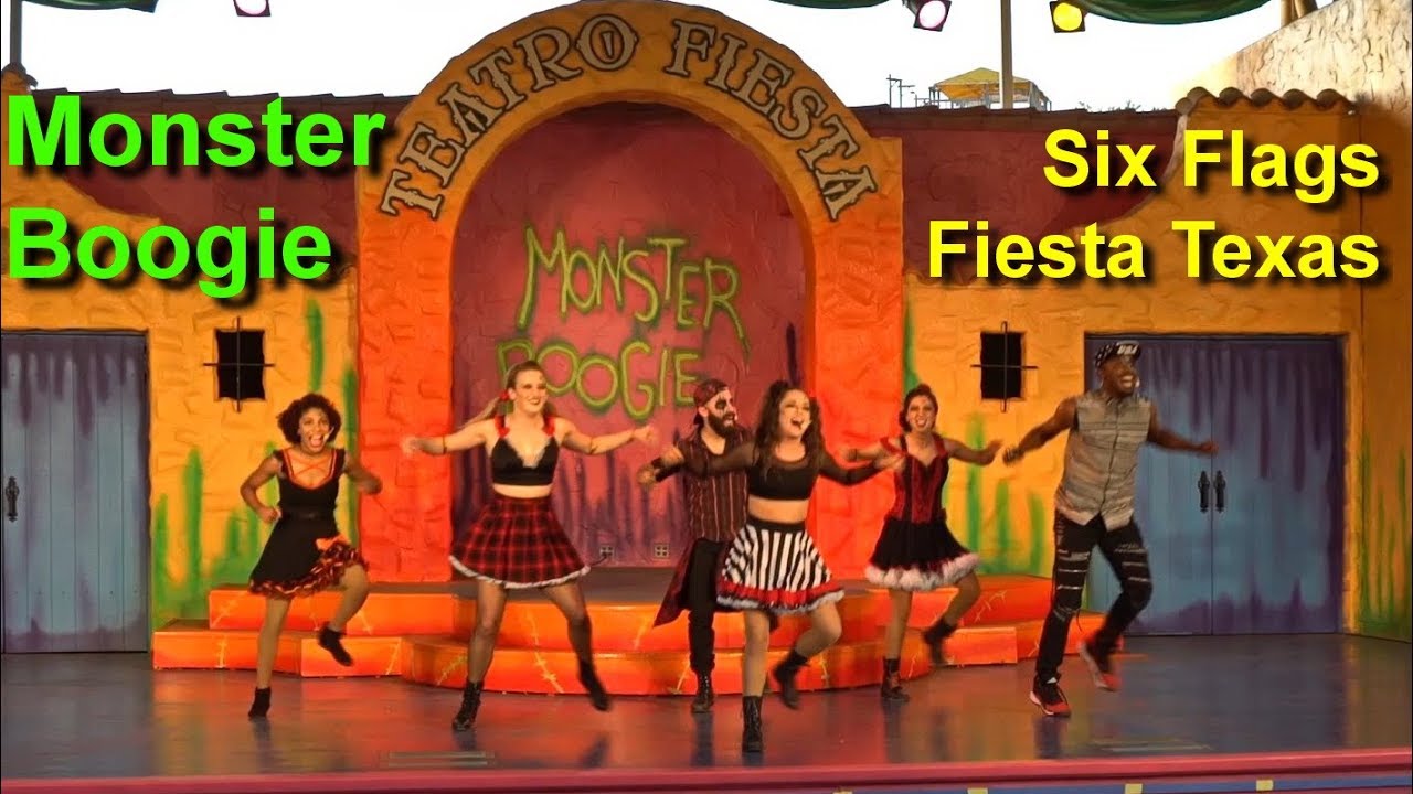 2018 Six Flags Fiesta Texas Monster Boogie Complete Show HD
