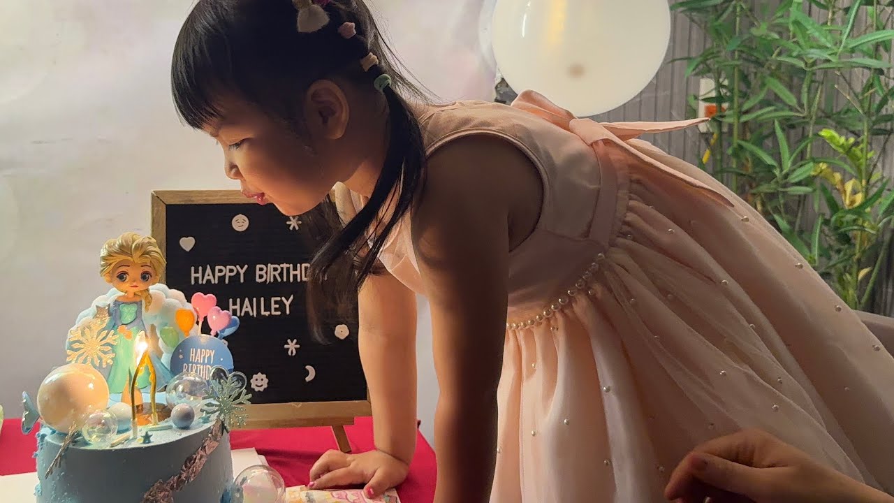 Sinh nhật Hailey 4 tuổi tại VN