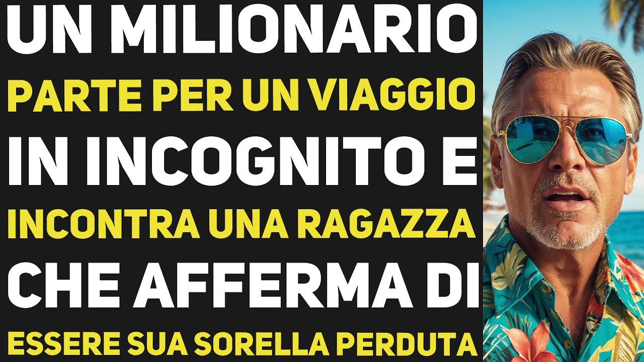 UN MILIONARIO VIAGGIA IN INCOGNITO E INCONTRA UNA RAGAZZA CHE...