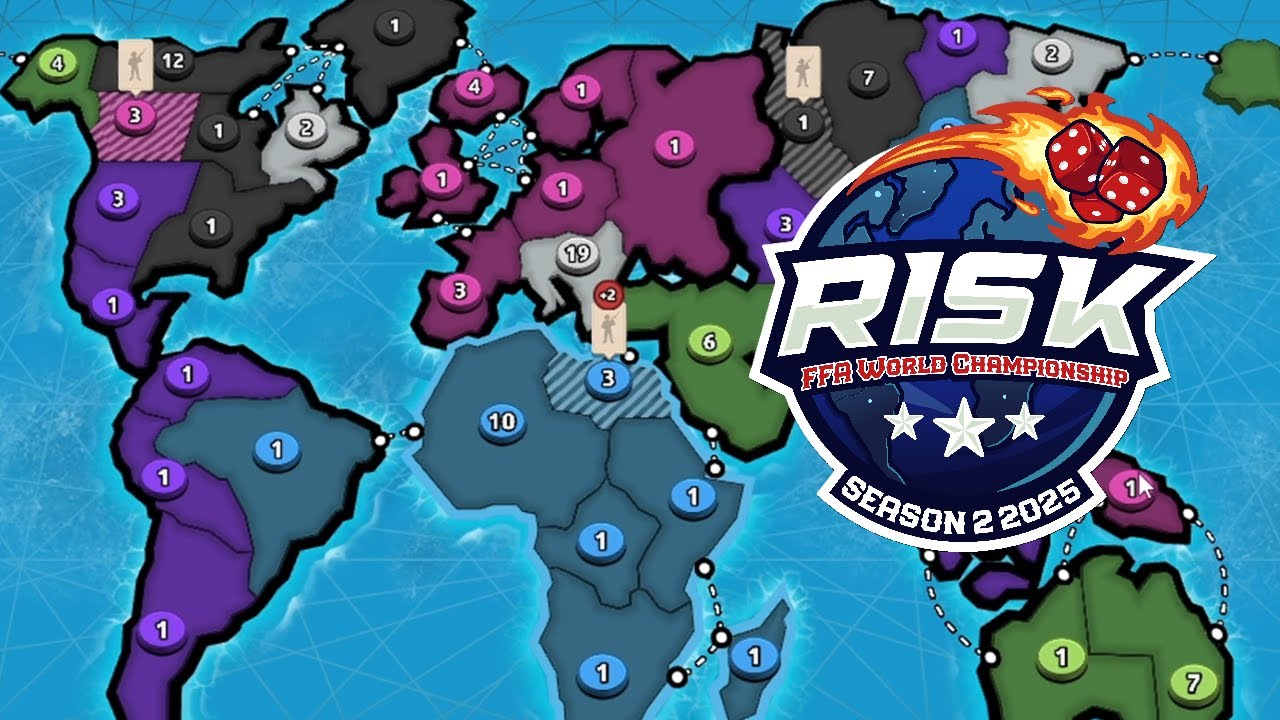 Чемпион мира сыграет на чемпионате мира FFA Risk 2025 (раунд 1)