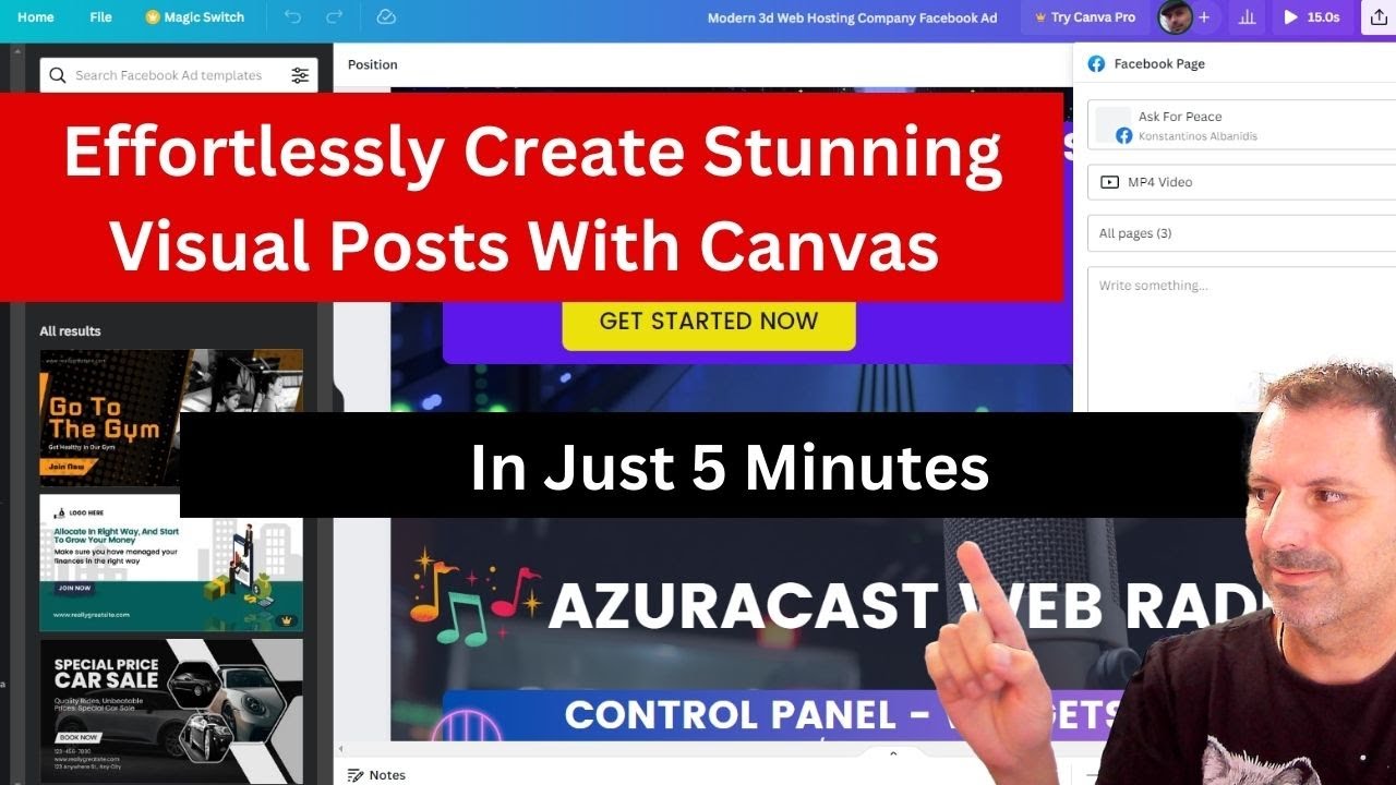 Effortlessly Create Stunning Visual Posts With Canvas in Just 5 Minutes