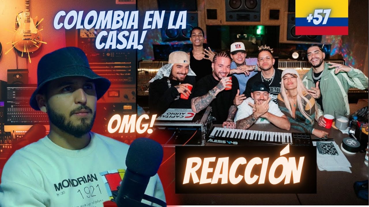 🔥👀 REACCIÓN - +57  KAROL G, Feid, DFZM ft. Ovy On The Drums, J Balvin, Maluma, Ryan Castro, Blessd