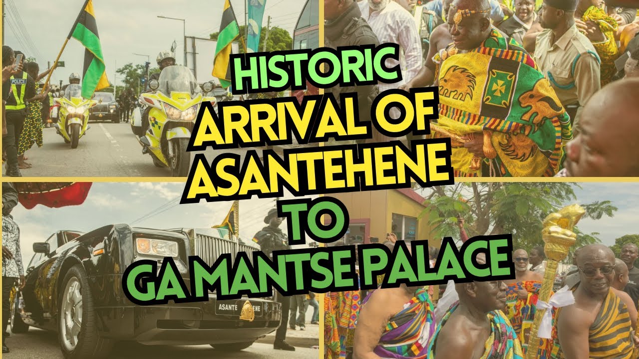 This is Historic!! Asantehene meets Ga Mantse