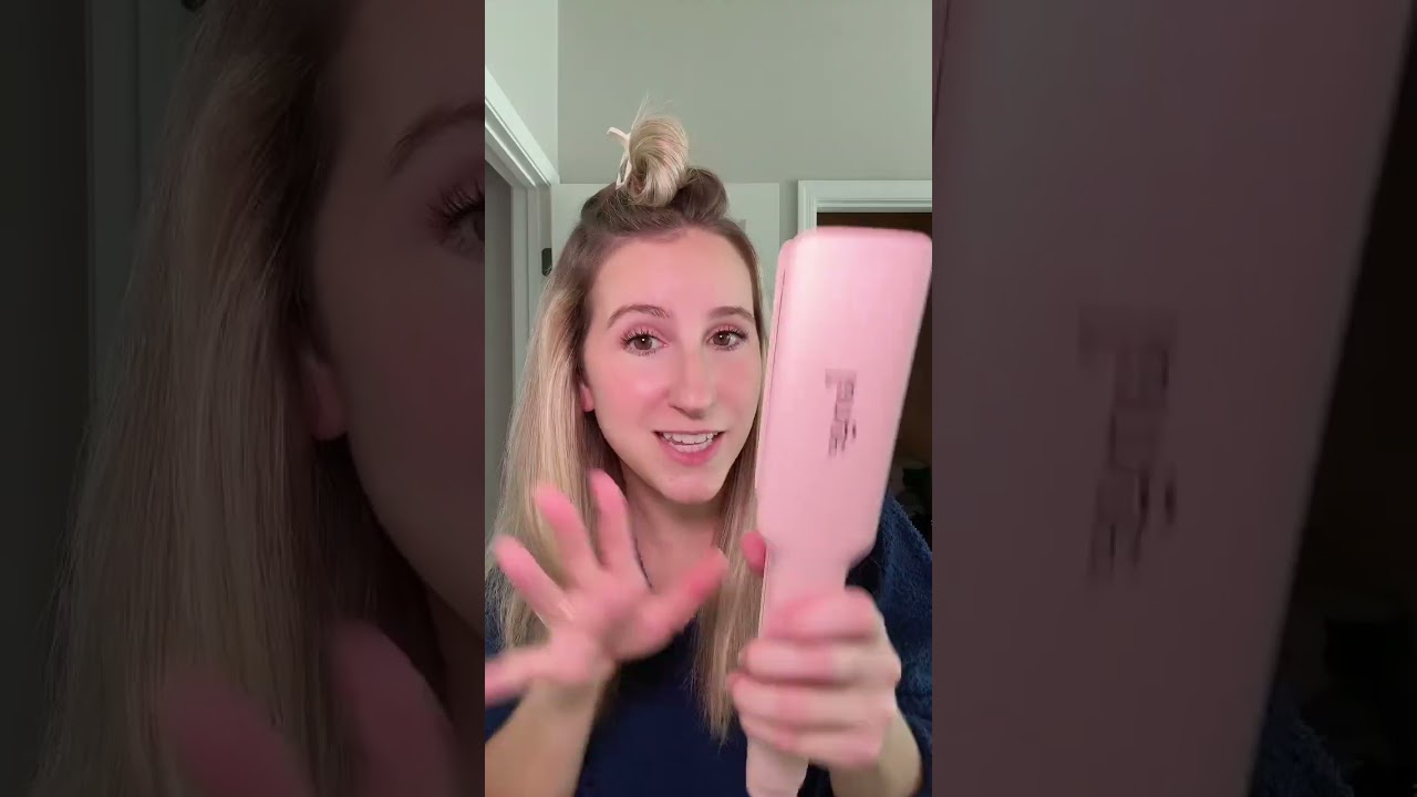 titanium flat iron is must have!🤩 