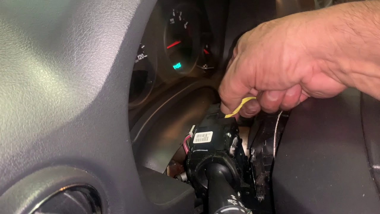Como cambiar switch de las direccionales de Jeep Compass 2010