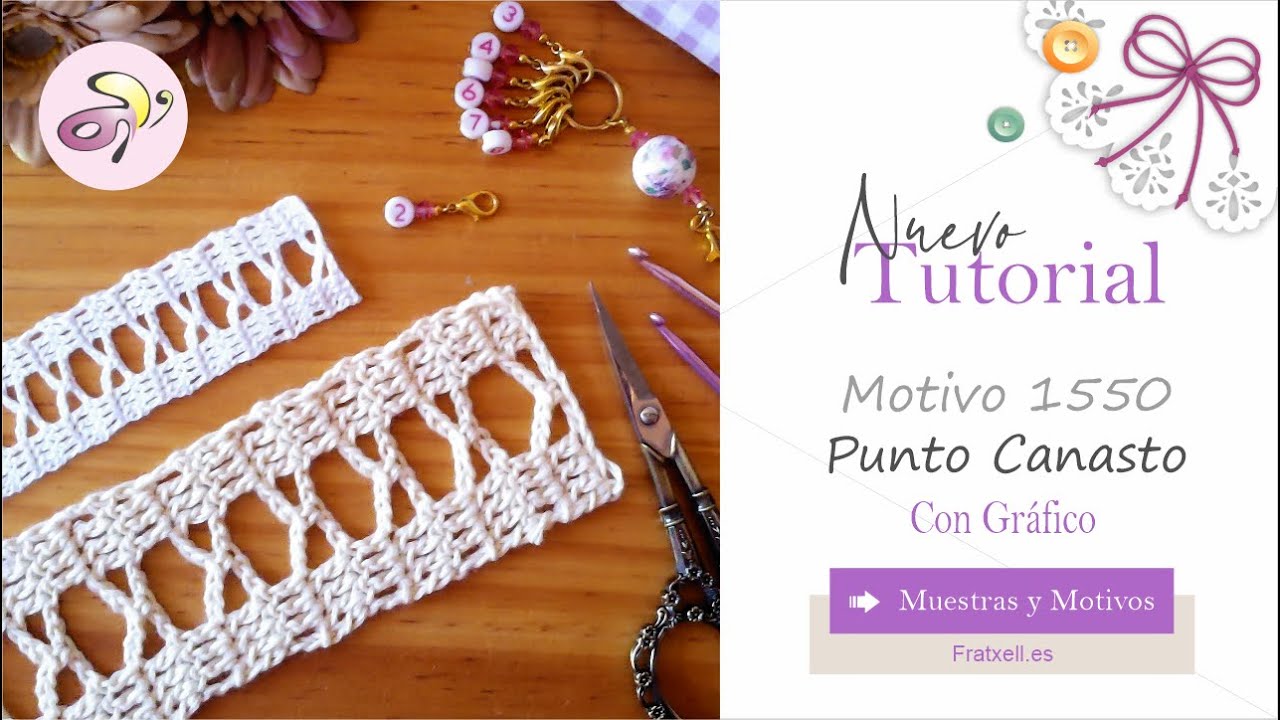Cómo tejer una Vainica con Punto Canasto a Ganchillo / Crochet filet