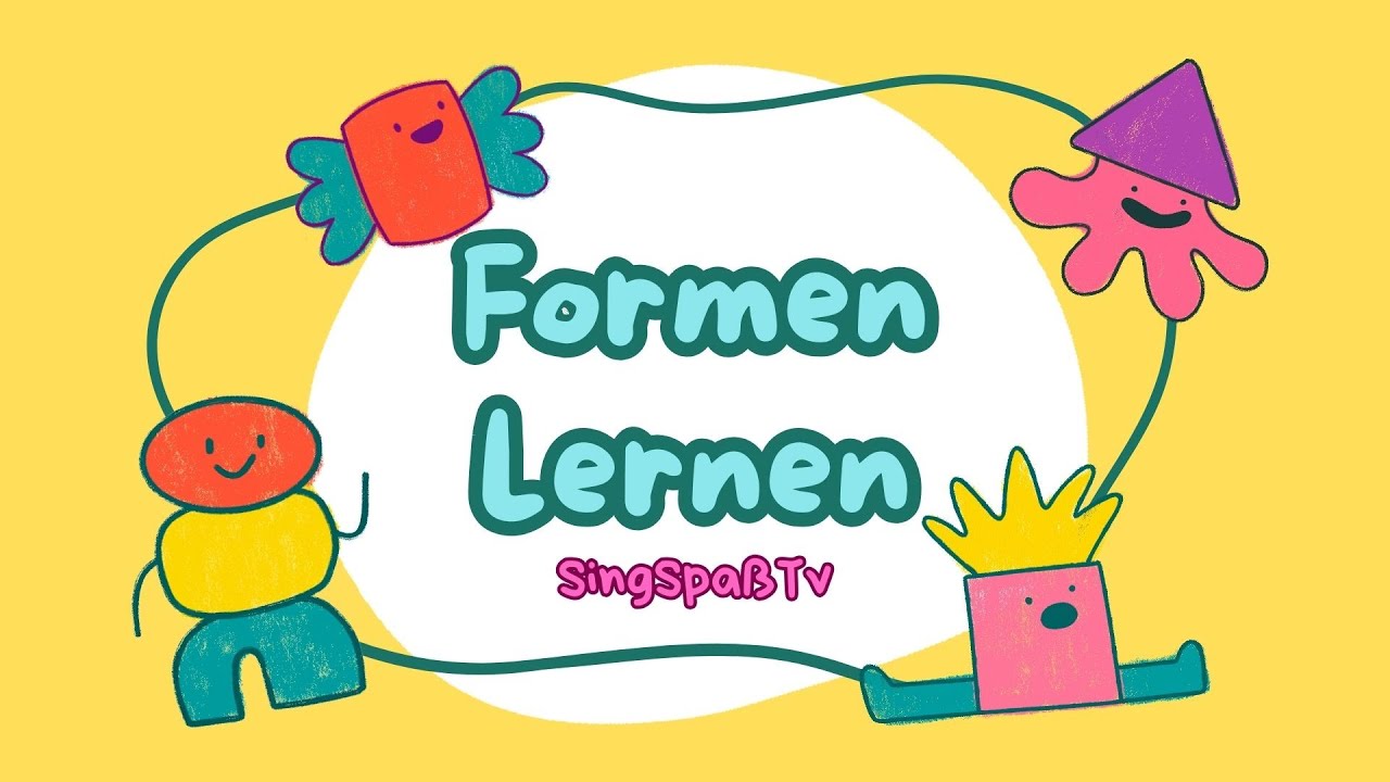Formen Lernen f&uuml;r Kinder I SingSpa&szlig;TV 🎶😊 I Kinderlieder🎵