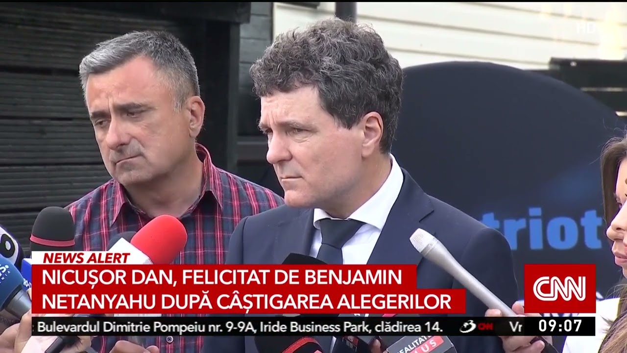 Cum a reacționat Nicușor Dan, întrebat dacă Netanyahu e vinovat de crime de război