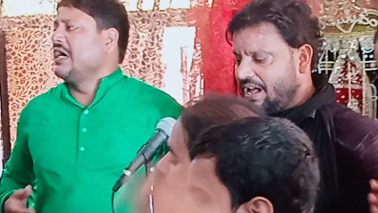 Meesum Gopalpuri
Aaqa mere shane ko sakina se chupana
