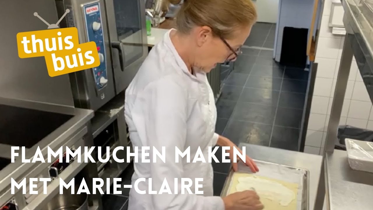 ThuisKoken | Flammkuchen maken met Marie-Claire