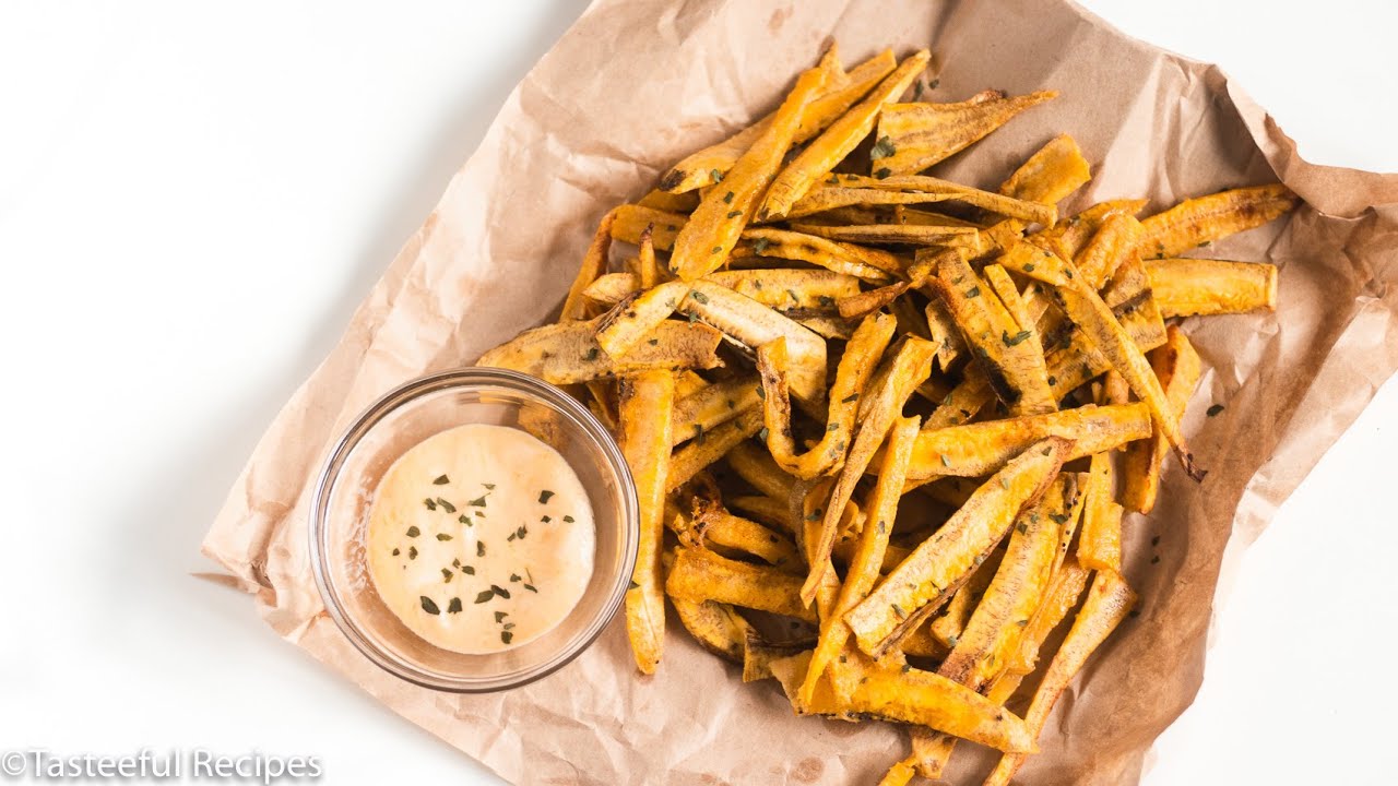 Baked Plantain Fries with only 3 INGREDIENTS⎮Tasteeful Recipes