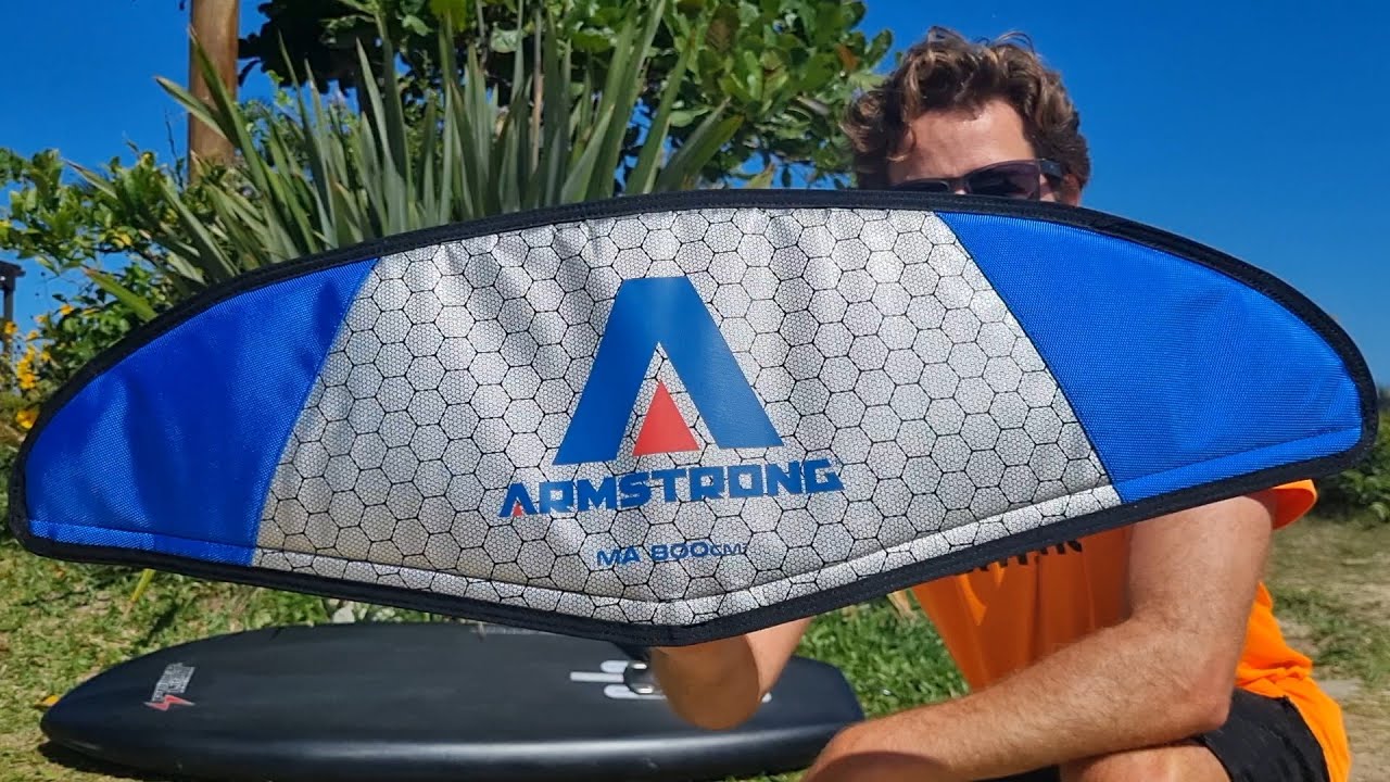Foil Surfing: MA 800 review - primeiro teste de wing