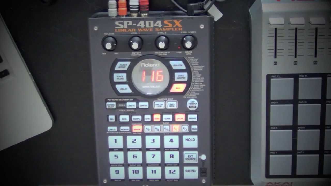 Using SP-404SX Subsonic Effect to Fatten Up Drum Sounds