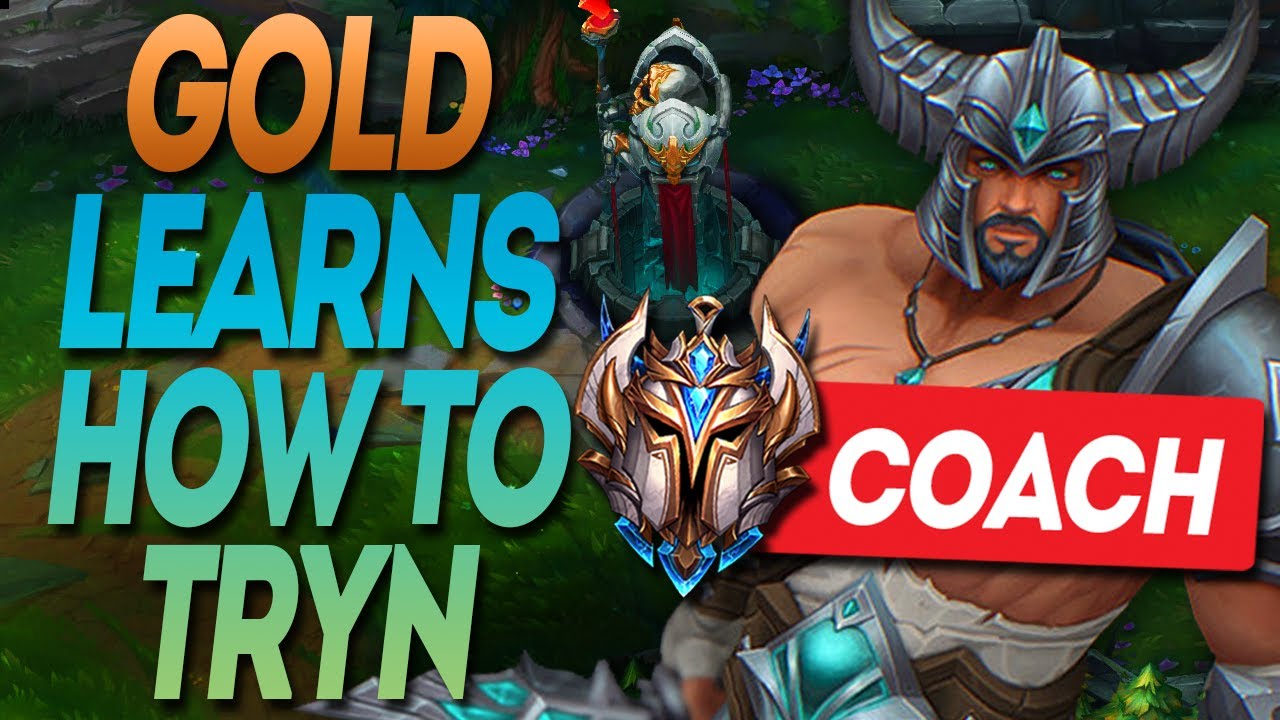 Gold Player Learns how to Carry as Tryn! In-depth Challenger LoL Coaching