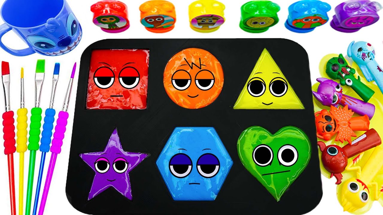 Satisfying Video l DIY How To Make DIY 6 Funny Paw Patrol Disney Lollipop Sprunki Candy Mixinf ASMR