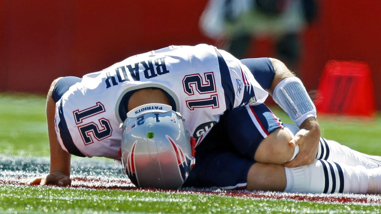 Tom Brady Torn ACL Injury *Full Sequence* 2008 Chiefs at Patriots (4K)