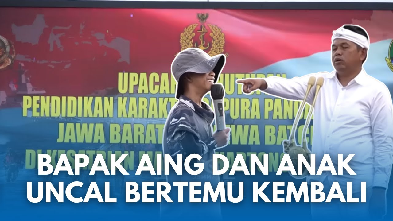EGI BIKIN KDM NGAKAK BRUTAL! Momen Kang Dedi Hadir Di Penutupan  Barak Militer Di Markas Marinir