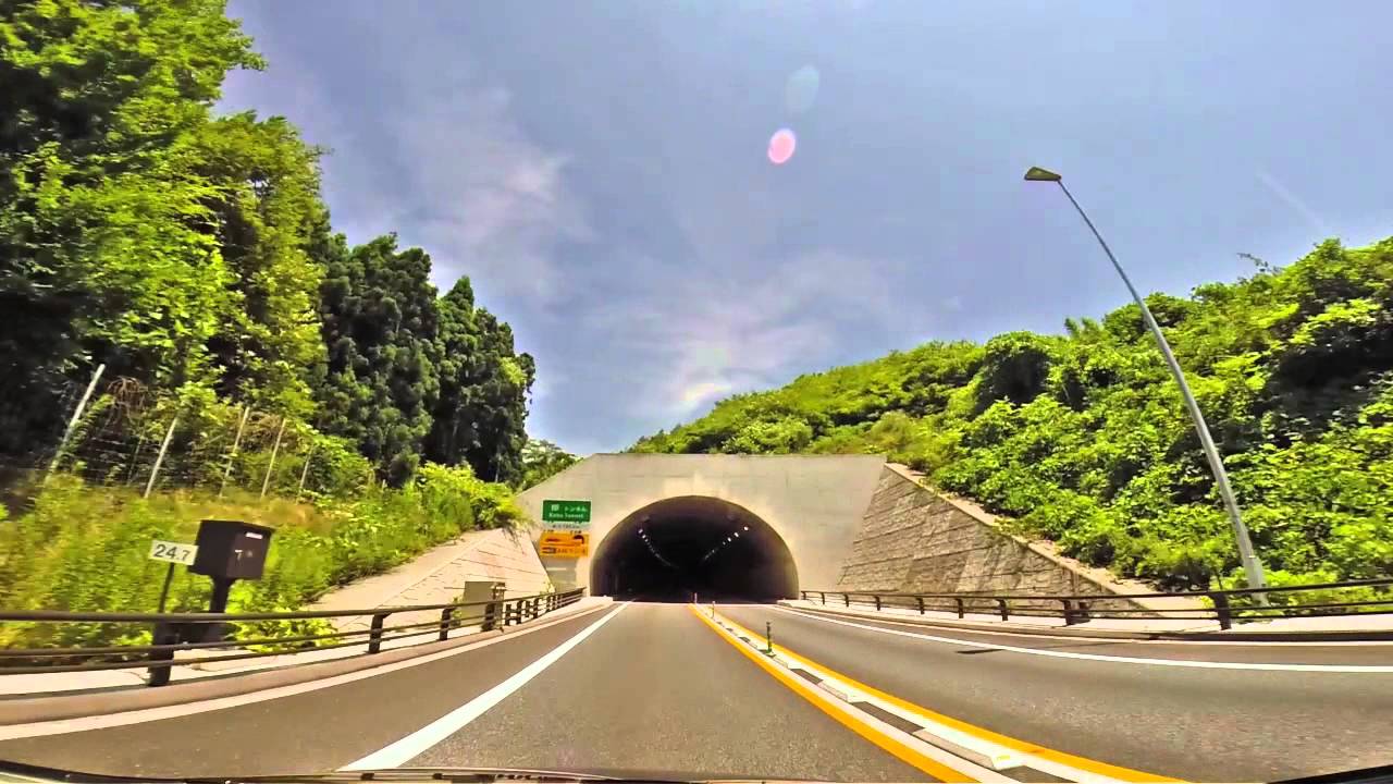 【車載HD】釜石自動車道下り　東和IC～宮守IC