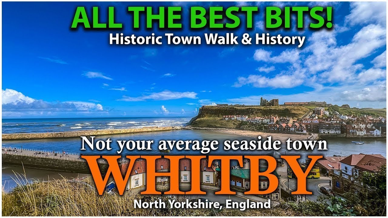 Лучший приморский город? WHITBY Северный Йоркшир - Прогулка и история WHITBY