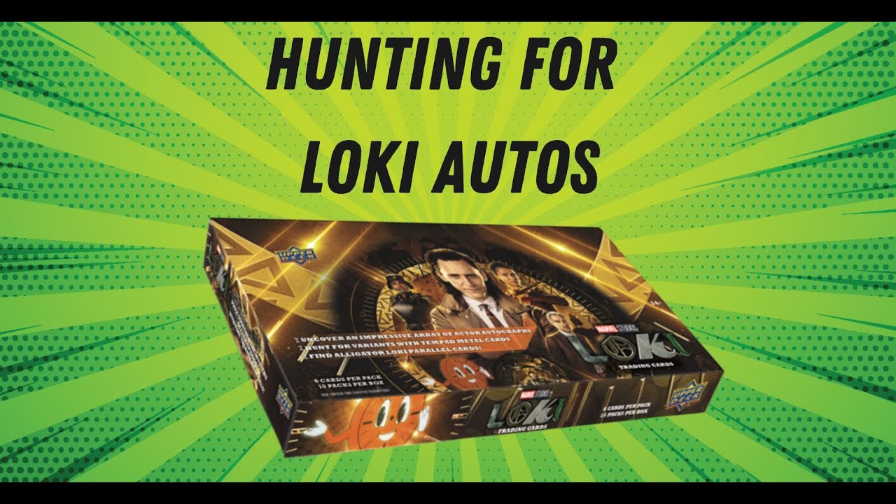 Marvel Studios Loki Box opening, one of the best Auto Check lists I have seen.