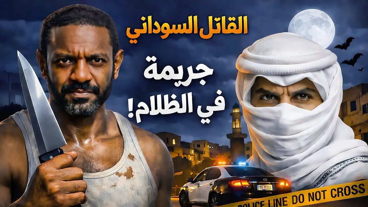 قصة القاتل السوداني الذي أرعب خميس مشيط جريمة مثيرة في منتصف الليل 😰 | قصص سعودية |