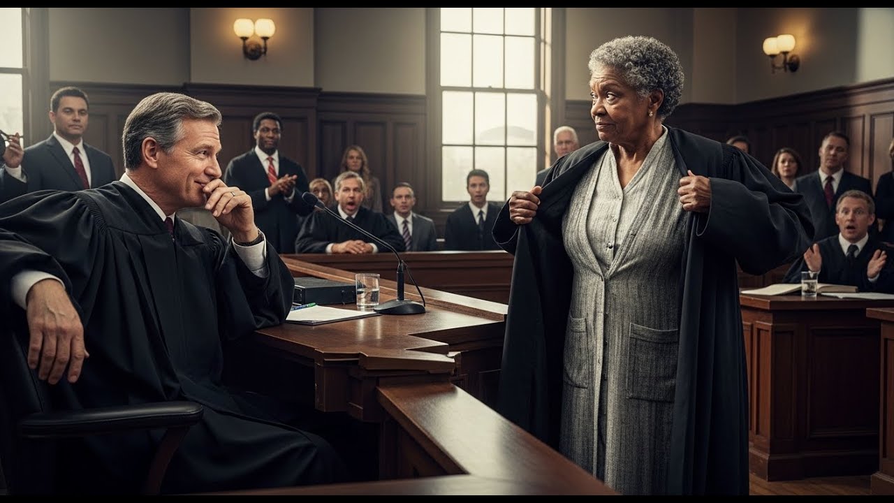 Judge Mocked an Old Woman in a Hoodie—He Didn’t Know She Was Supreme Court Justice