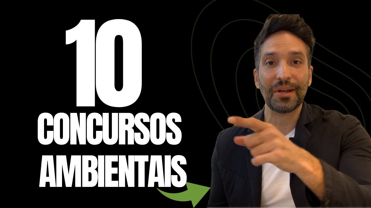 10 CONCURSOS DA ÁREA AMBIENTAL 2025