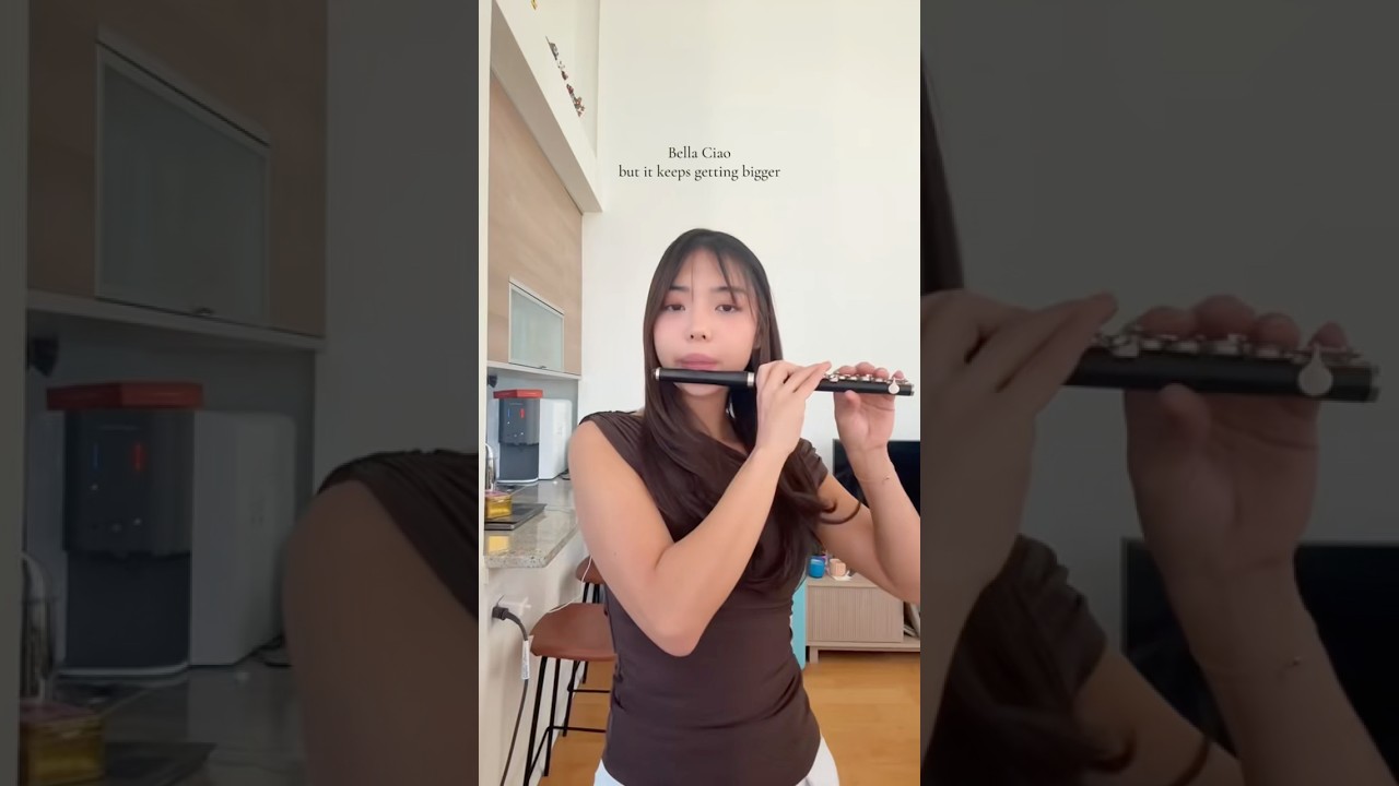 Bella Ciao sounds so good on vertical flute 