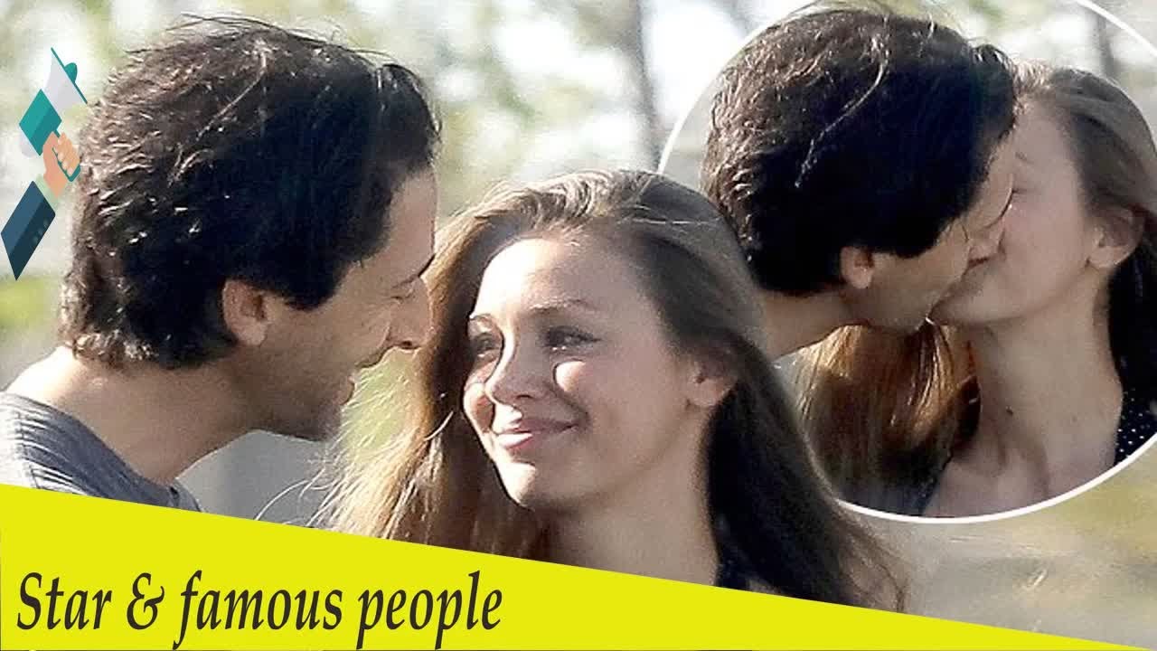 Adrien Brody and model girlfriend Lara Lieto share passionate kiss