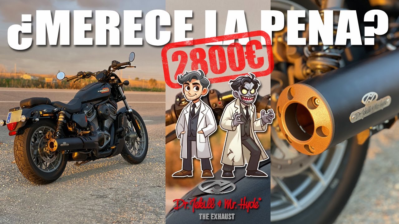 🔥INSTALÉ EL ESCAPE MÁS CARO QUE EXISTE | Harley-Davidson Nightster Special #drjekyllandmrhyde 