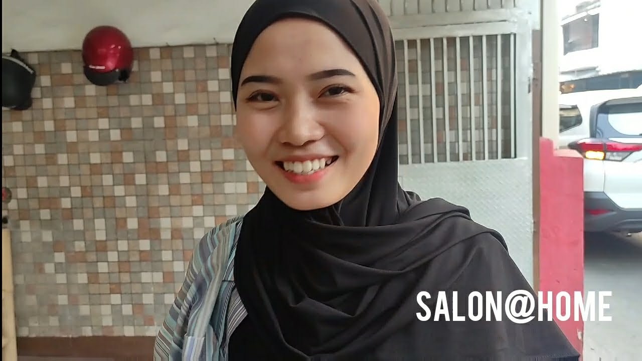DITRAKTIR SALON@HOME 5 : Kasir Indomaret, Pertama Kali ke Salon Langsung Potong Rambut Bob