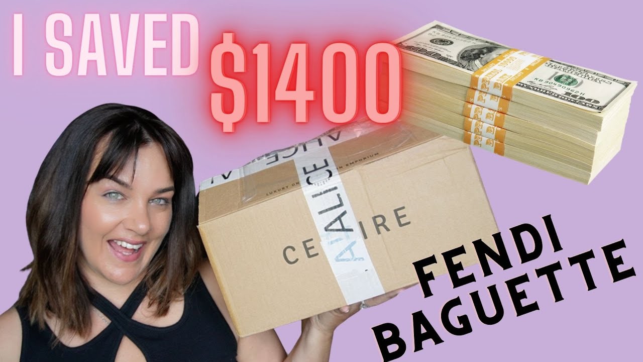 HOW I SAVED $1400 ON A CURRENT SEASON FENDI BAGUETTE - Well $1310 💁🏻‍♀️