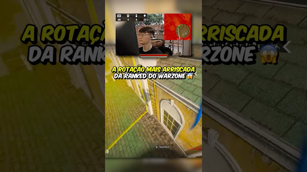 QUE ROTAÇÃO INSANA NA RANKED DO WARZONE🔥😨 