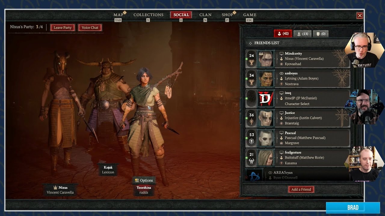 Nextlander Summons a Party for Diablo IV