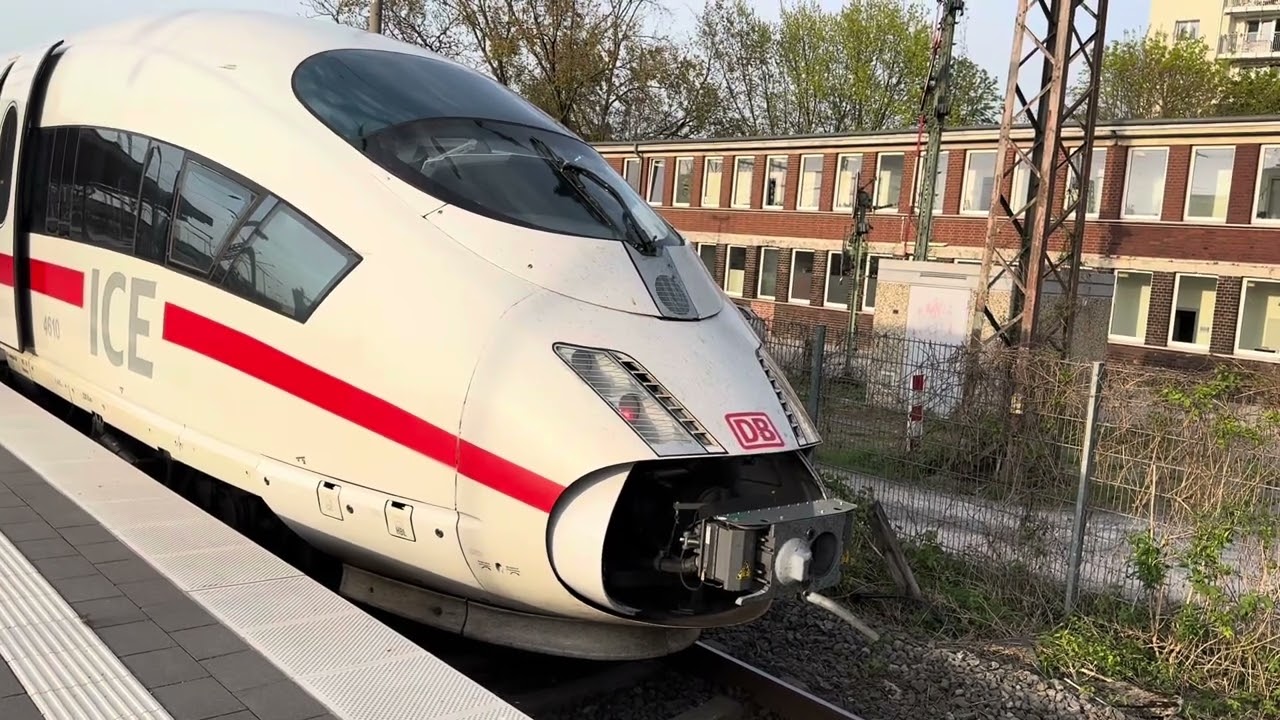 Ein Tag vor der offiziellen Abschiedsfahrt des ICE 3M (BR 406)