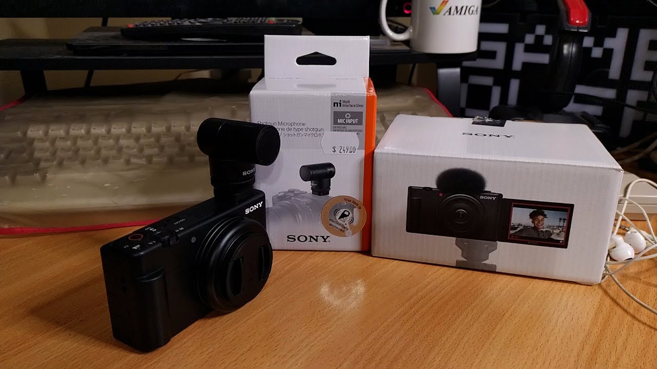 Sony ZV-1F and ECM-G1 Indoor Test